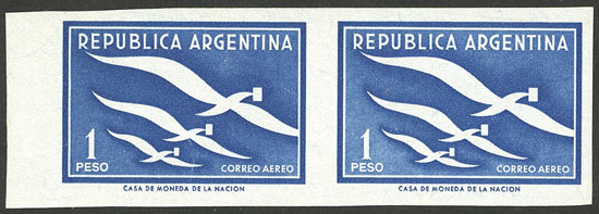 Lot 56 - Argentina general issues -  Guillermo Jalil - Philatino Auction # 2302 ARGENTINA: Special January auction!