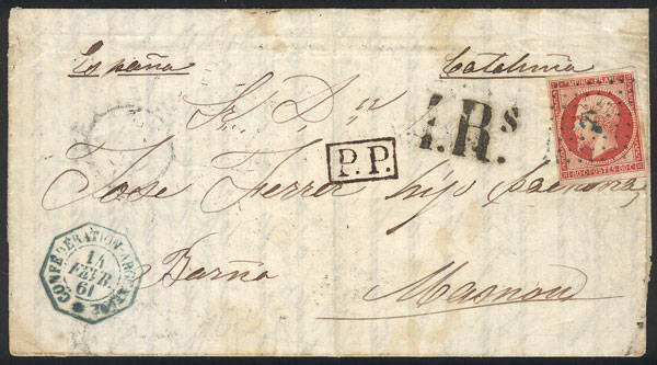 Lot 166 - Argentina postal history -  Guillermo Jalil - Philatino Auction # 2302 ARGENTINA: Special January auction!
