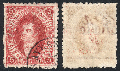 Lot 21 - Argentina rivadavias -  Guillermo Jalil - Philatino Auction # 2302 ARGENTINA: Special January auction!