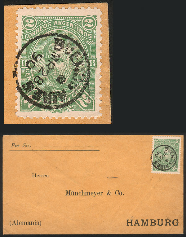 Lot 183 - Argentina postal history - Guillermo Jalil - Philatino Auction # 2302 ARGENTINA: Special January auction! Lot 183 - Argentina postal history - Guillermo Jalil - Philatino Auction # 2302 ARGENTINA: Special January auction!