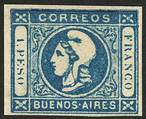Lot 9 - Argentina buenos aires -  Guillermo Jalil - Philatino Auction # 2303 ARGENTINA: