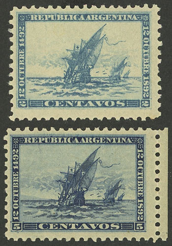 Lot 194 - Argentina general issues -  Guillermo Jalil - Philatino Auction # 2303 ARGENTINA: