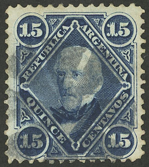 Lot 111 - Argentina general issues -  Guillermo Jalil - Philatino Auction # 2303 ARGENTINA: