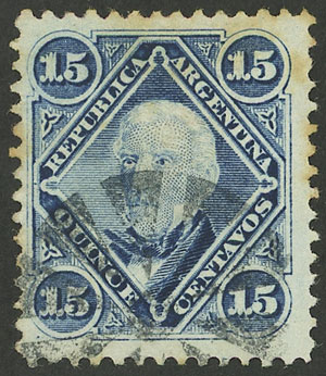Lot 115 - Argentina general issues -  Guillermo Jalil - Philatino Auction # 2303 ARGENTINA: