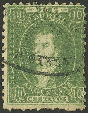 Lot 60 - Argentina rivadavias -  Guillermo Jalil - Philatino Auction # 2303 ARGENTINA: