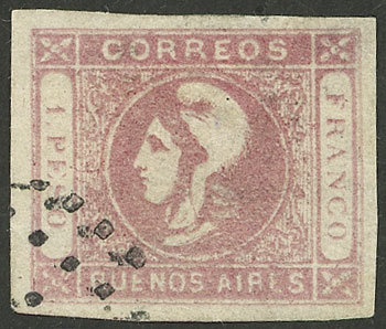 Lot 17 - Argentina buenos aires -  Guillermo Jalil - Philatino Auction # 2303 ARGENTINA: