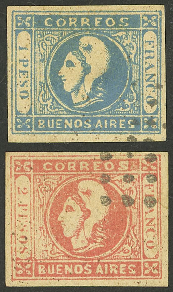 Lot 10 - Argentina buenos aires -  Guillermo Jalil - Philatino Auction # 2303 ARGENTINA: