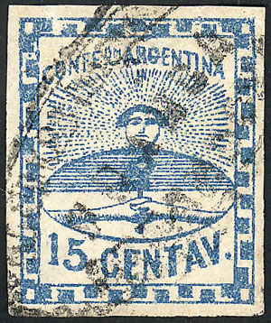 Lot 42 - Argentina confederation -  Guillermo Jalil - Philatino Auction # 2303 ARGENTINA: