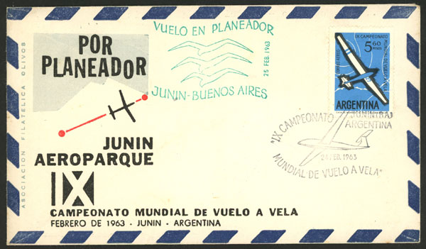 Lot 1556 - Argentina postal history -  Guillermo Jalil - Philatino Auction # 2304 ARGENTINA: 