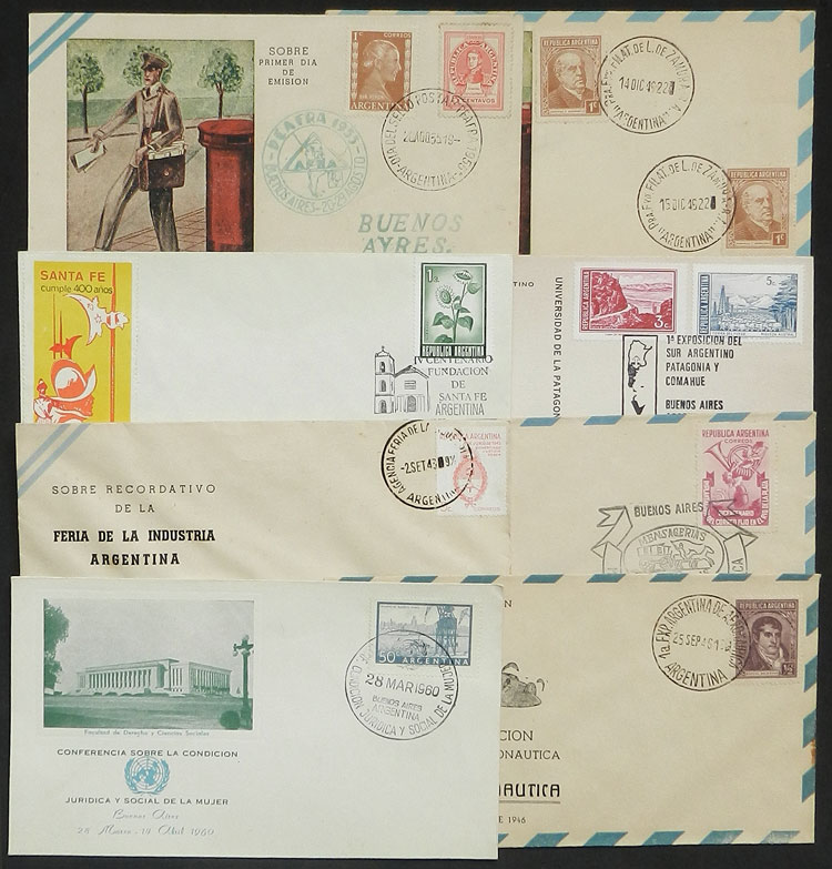 Lot 1548 - Argentina postal history -  Guillermo Jalil - Philatino Auction # 2304 ARGENTINA: 