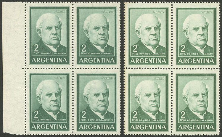 Lot 747 - Argentina general issues -  Guillermo Jalil - Philatino Auction # 2304 ARGENTINA: 