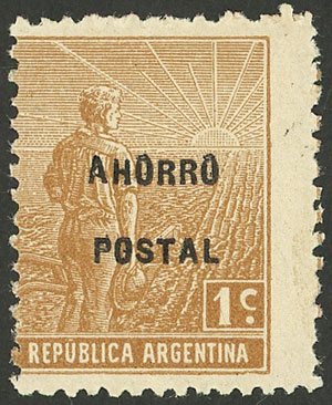Lot 1443 - Argentina ahorro postal -  Guillermo Jalil - Philatino Auction # 2304 ARGENTINA: 