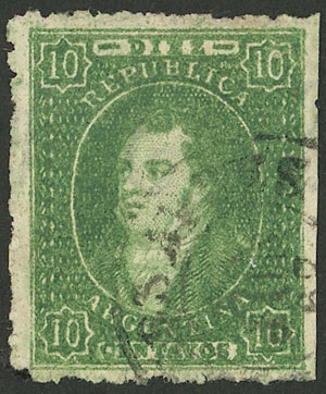 Lot 58 - Argentina rivadavias -  Guillermo Jalil - Philatino Auction # 2304 ARGENTINA: 