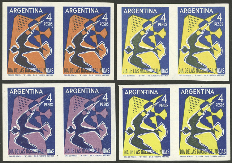 Lot 804 - Argentina general issues -  Guillermo Jalil - Philatino Auction # 2304 ARGENTINA: 