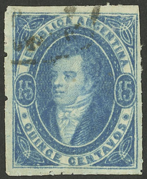 Lot 64 - Argentina rivadavias -  Guillermo Jalil - Philatino Auction # 2304 ARGENTINA: 