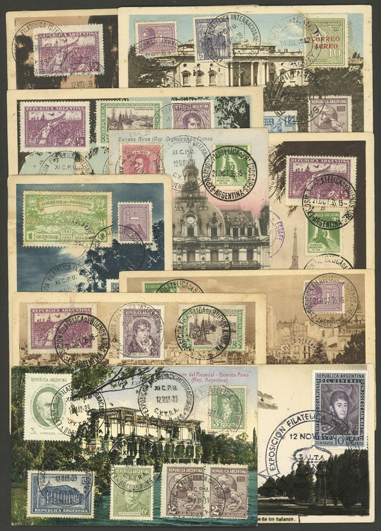 Lot 1526 - Argentina postal history - Guillermo Jalil - Philatino Auction # 2304 ARGENTINA: Lot 1526 - Argentina postal history - Guillermo Jalil - Philatino Auction # 2304 ARGENTINA: