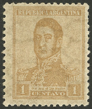 Lot 298 - Argentina general issues -  Guillermo Jalil - Philatino Auction # 2304 ARGENTINA: 