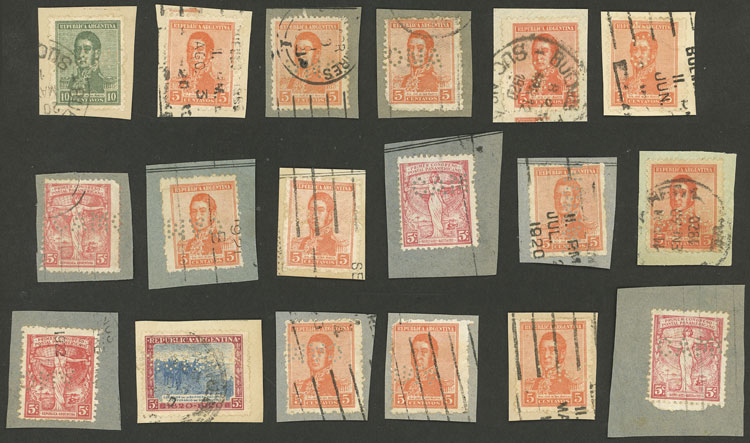 Lot 1652 - Argentina Lots and Collections -  Guillermo Jalil - Philatino Auction # 2304 ARGENTINA: 