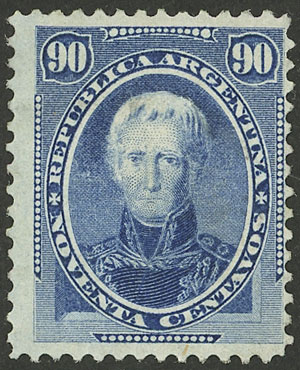 Lot 103 - Argentina general issues -  Guillermo Jalil - Philatino Auction # 2304 ARGENTINA: 