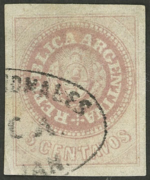 Lot 41 - Argentina escuditos -  Guillermo Jalil - Philatino Auction # 2304 ARGENTINA: 