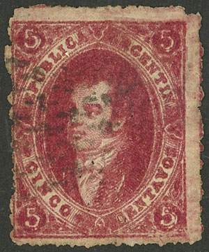 Lot 73 - Argentina rivadavias -  Guillermo Jalil - Philatino Auction # 2304 ARGENTINA: 