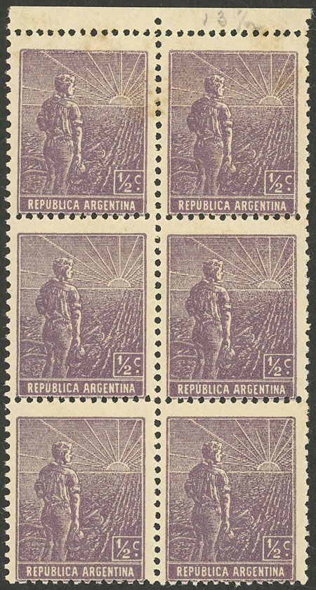 Lot 278 - Argentina general issues -  Guillermo Jalil - Philatino Auction # 2304 ARGENTINA: 