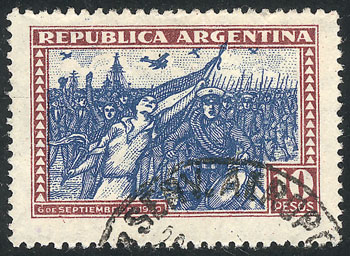 Lot 408 - Argentina general issues -  Guillermo Jalil - Philatino Auction # 2304 ARGENTINA: 