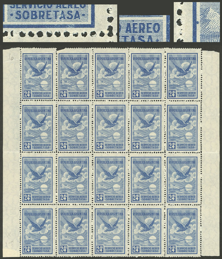 Lot 121 - Argentina airmail -  Guillermo Jalil - Philatino Auction # 2305 ARGENTINA: Special February auction