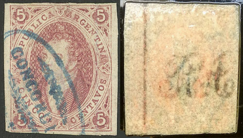 Lot 18 - Argentina rivadavias -  Guillermo Jalil - Philatino Auction # 2305 ARGENTINA: Special February auction