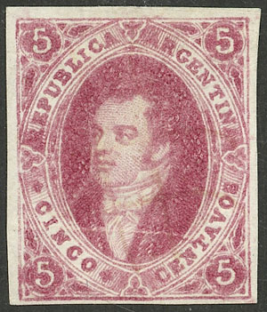 Lot 33 - Argentina rivadavias -  Guillermo Jalil - Philatino Auction # 2305 ARGENTINA: Special February auction