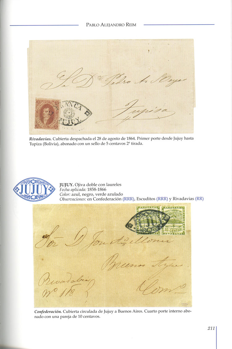 Lot 2 - Argentina books -  Guillermo Jalil - Philatino Auction # 2305 ARGENTINA: Special February auction