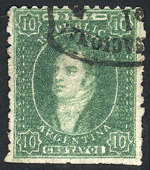 Lot 23 - Argentina rivadavias -  Guillermo Jalil - Philatino Auction # 2305 ARGENTINA: Special February auction