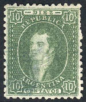 Lot 25 - Argentina rivadavias -  Guillermo Jalil - Philatino Auction # 2305 ARGENTINA: Special February auction