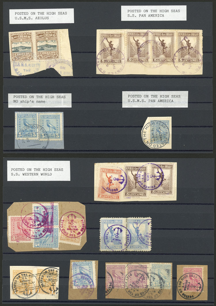 Lot 153 - Uruguay Lots and Collections -  Guillermo Jalil - Philatino Auction # 2306 URUGUAY: Special February auction