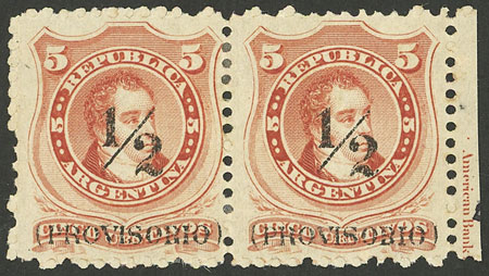 Lot 41 - Argentina general issues - Guillermo Jalil - Philatino Auction # 2307 ARGENTINA: Special March auction Lot 41 - Argentina general issues - Guillermo Jalil - Philatino Auction # 2307 ARGENTINA: Special March auction