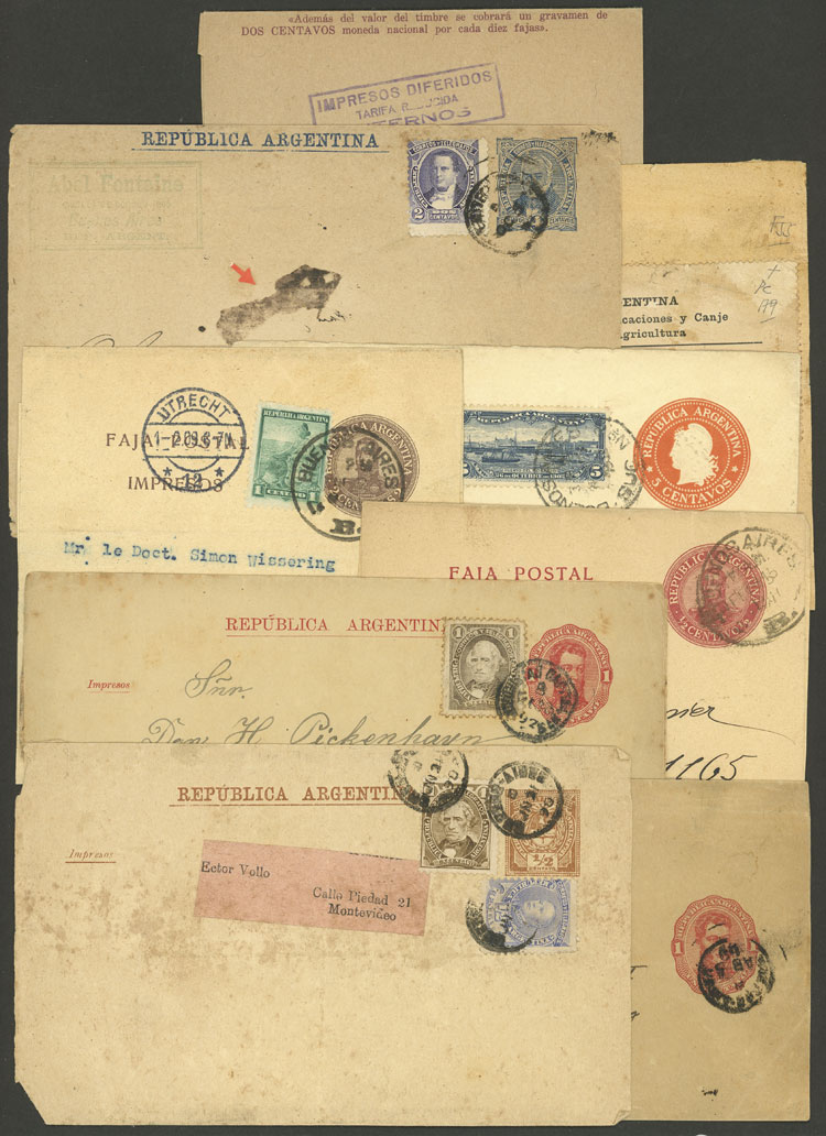 Lot 160 - Argentina postal history - Guillermo Jalil - Philatino Auction # 2307 ARGENTINA: Special March auction Lot 160 - Argentina postal history - Guillermo Jalil - Philatino Auction # 2307 ARGENTINA: Special March auction