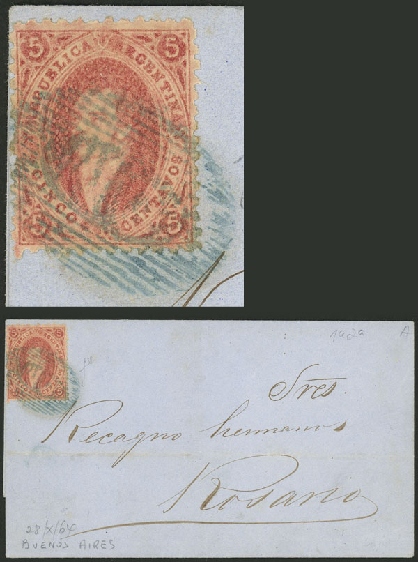 Lot 22 - Argentina rivadavias -  Guillermo Jalil - Philatino Auction # 2307 ARGENTINA: Special March auction