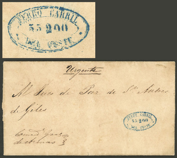 Lot 155 - Argentina postal history - Guillermo Jalil - Philatino Auction # 2307 ARGENTINA: Special March auction Lot 155 - Argentina postal history - Guillermo Jalil - Philatino Auction # 2307 ARGENTINA: Special March auction