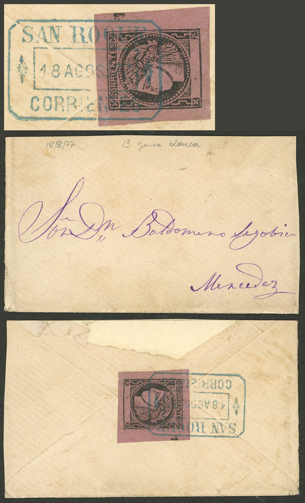 Lot 14 - Argentina corrientes -  Guillermo Jalil - Philatino Auction # 2307 ARGENTINA: Special March auction