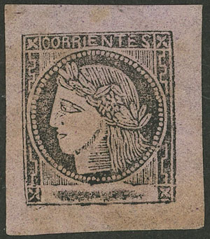 Lot 15 - Argentina corrientes -  Guillermo Jalil - Philatino Auction # 2307 ARGENTINA: Special March auction