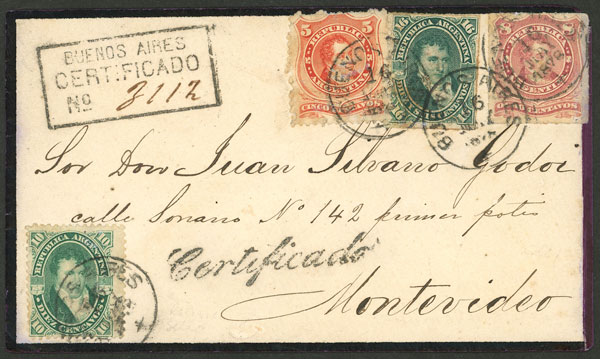 Lot 159 - Argentina postal history - Guillermo Jalil - Philatino Auction # 2307 ARGENTINA: Special March auction Lot 159 - Argentina postal history - Guillermo Jalil - Philatino Auction # 2307 ARGENTINA: Special March auction