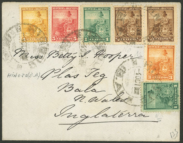 Lot 171 - Argentina postal history - Guillermo Jalil - Philatino Auction # 2307 ARGENTINA: Special March auction Lot 171 - Argentina postal history - Guillermo Jalil - Philatino Auction # 2307 ARGENTINA: Special March auction