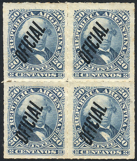 Lot 118 - Argentina official stamps - Guillermo Jalil - Philatino Auction # 2309 ARGENTINA: Special selection of very good lots of all periods! Lot 118 - Argentina official stamps - Guillermo Jalil - Philatino Auction # 2309 ARGENTINA: Special selection of very good lots of all periods!