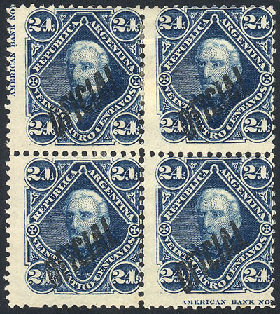 Lot 120 - Argentina official stamps - Guillermo Jalil - Philatino Auction # 2309 ARGENTINA: Special selection of very good lots of all periods! Lot 120 - Argentina official stamps - Guillermo Jalil - Philatino Auction # 2309 ARGENTINA: Special selection of very good lots of all periods!