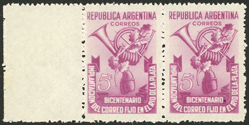 Lot 102 - Argentina general issues - Guillermo Jalil - Philatino Auction # 2309 ARGENTINA: Special selection of very good lots of all periods! Lot 102 - Argentina general issues - Guillermo Jalil - Philatino Auction # 2309 ARGENTINA: Special selection of very good lots of all periods!