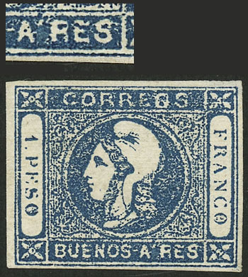 Lot 4 - Argentina cabecitas - Guillermo Jalil - Philatino Auction # 2309 ARGENTINA: Special selection of very good lots of all periods! Lot 4 - Argentina cabecitas - Guillermo Jalil - Philatino Auction # 2309 ARGENTINA: Special selection of very good lots of all periods!