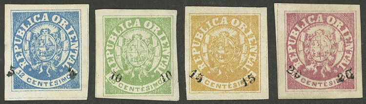 Lot 21 - Uruguay general issues -  Guillermo Jalil - Philatino Auction # 2310 URUGUAY: Special March auction