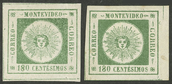 Lot 10 - Uruguay general issues -  Guillermo Jalil - Philatino Auction # 2310 URUGUAY: Special March auction