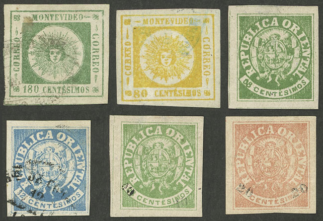 Lot 11 - Uruguay general issues -  Guillermo Jalil - Philatino Auction # 2310 URUGUAY: Special March auction