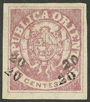Lot 22 - Uruguay general issues -  Guillermo Jalil - Philatino Auction # 2310 URUGUAY: Special March auction